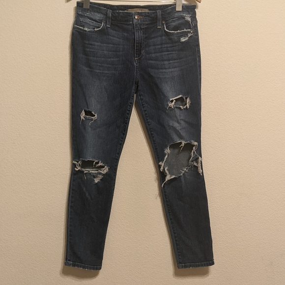 Joe's Keagan distressed mid-rise jeans size 30 - Picture 1 of 8